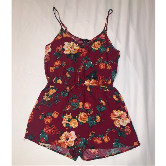 Ambiance Floral Romper - Picture 1 of 6